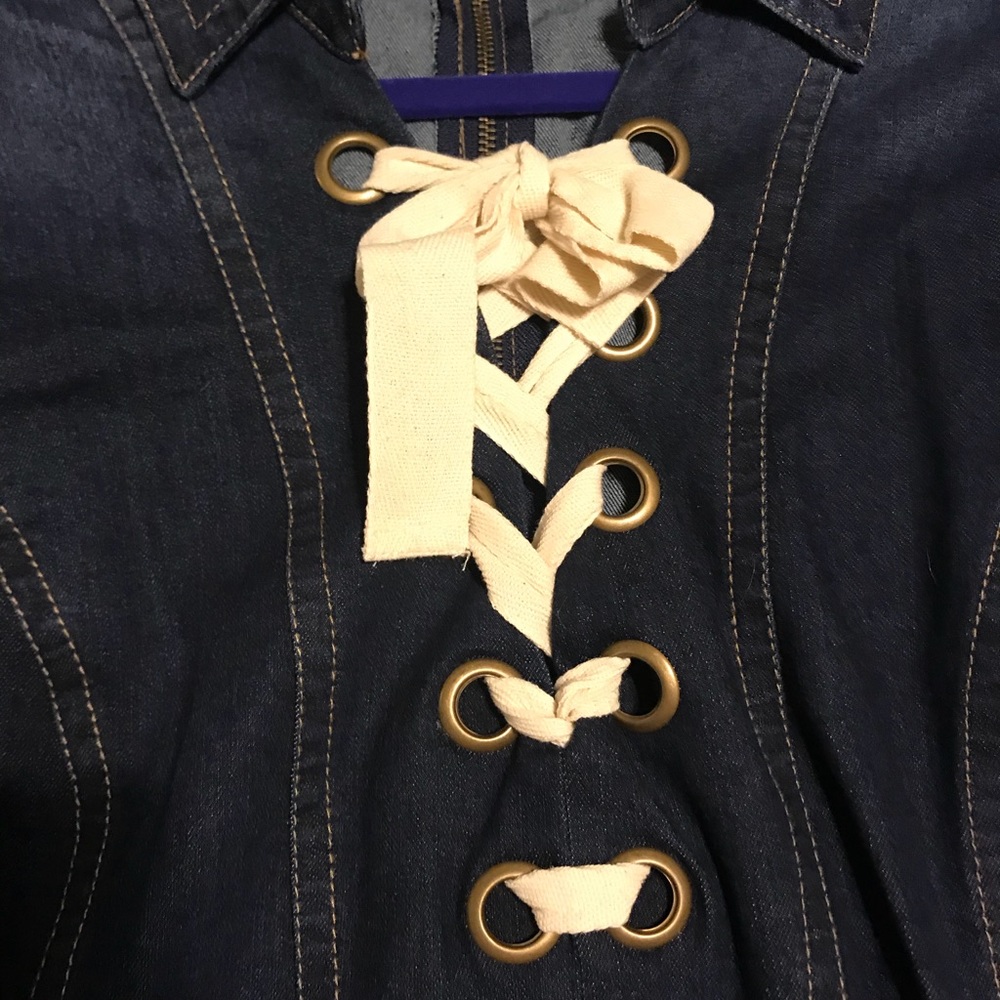 Denim dress